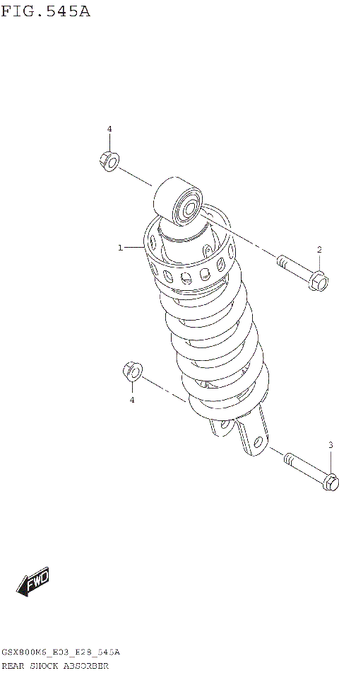 REAR SHOCK ABSORBER
