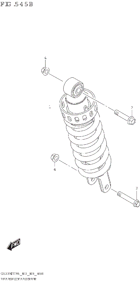 REAR SHOCK ABSORBER