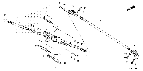 STEERING SHAFT@STEERING