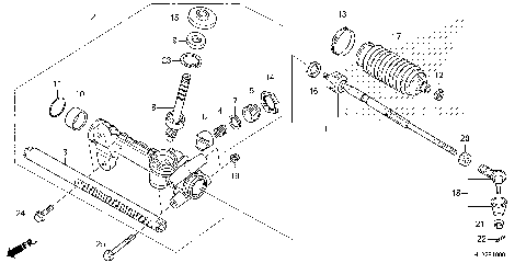 STEERING GEAR BOX@TIE ROD