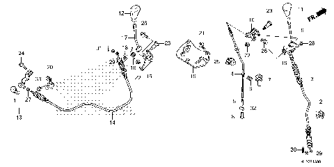 SHIFT LEVER@SELECT LEVER