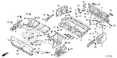BED PLATE@REAR GATE (2)