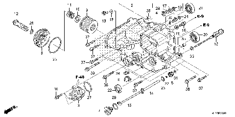 FRONT CRANKCASE COVER