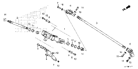 STEERING SHAFT@STEERING
