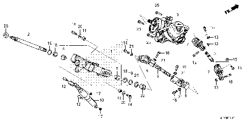 STEERING SHAFT@STEERING