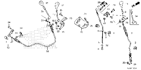SHIFT LEVER@SELECT LEVER