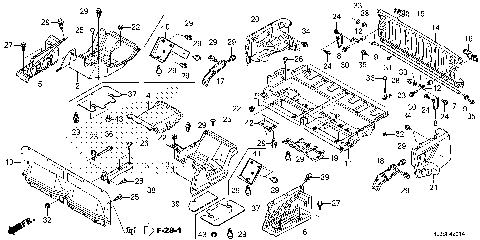 BED PLATE@REAR GATE (2)