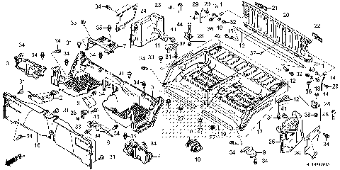 BED PLATE@REAR GATE (2)