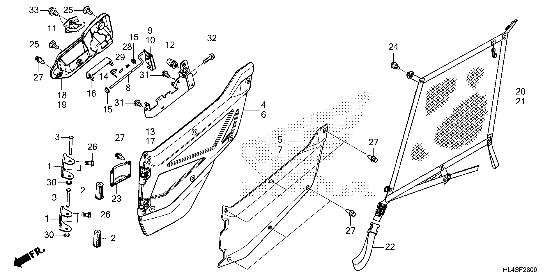 2025 Honda Utility Vehicles Parts-Finder Diagrams | Factory