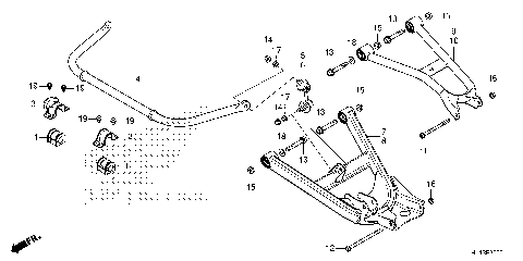 REAR ARM@REAR STABILIZER