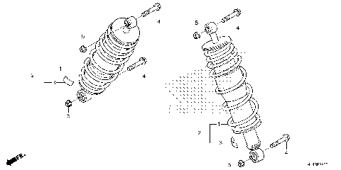 REAR SHOCK ABSORBER (1)