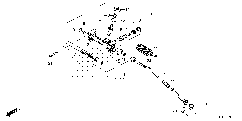 STEERING GEAR BOX@TIE ROD