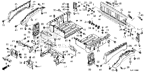 BED PLATE@REAR GATE (1)