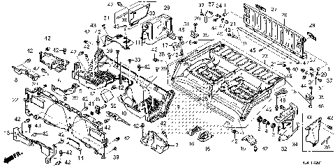 BED PLATE@REAR GATE (2)