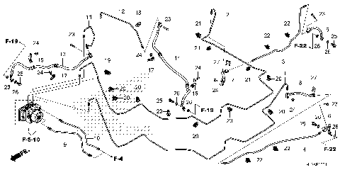 BRAKE PIPE@BRAKE HOSE