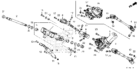 STEERING SHAFT@STEERING