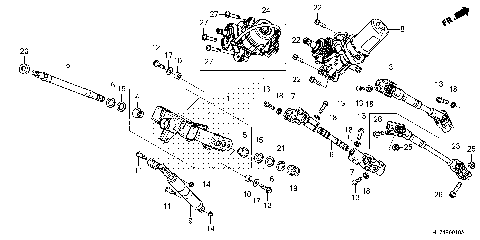 STEERING SHAFT@STEERING