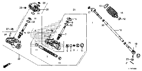 STEERING GEAR BOX@TIE ROD