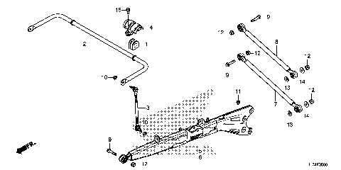 REAR ARM@REAR STABILIZER