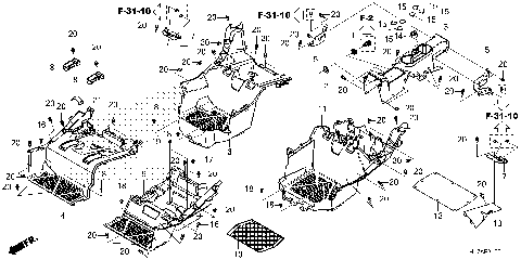 SEAT BOTTOM COVER@REAR