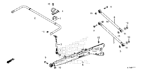 REAR ARM@REAR STABILIZER
