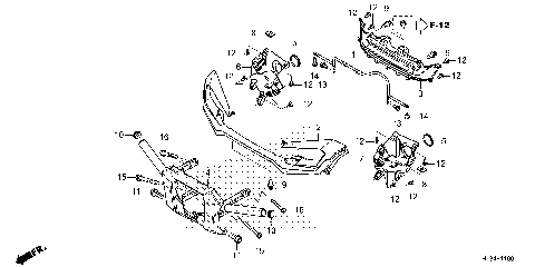 FRONT GRILLE@FRONT BUMPER