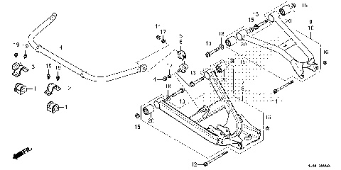REAR ARM@REAR STABILIZER