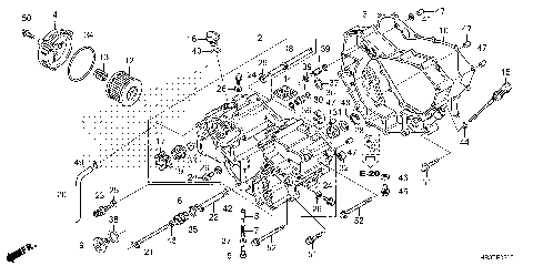 FRONT CRANKCASE COVER