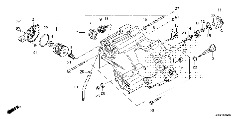 FRONT CRANKCASE COVER