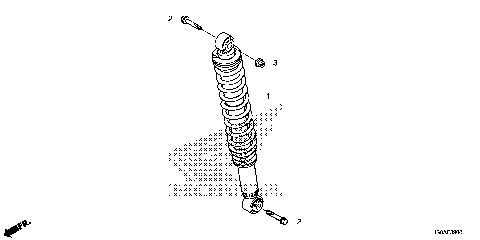 REAR SHOCK ABSORBER