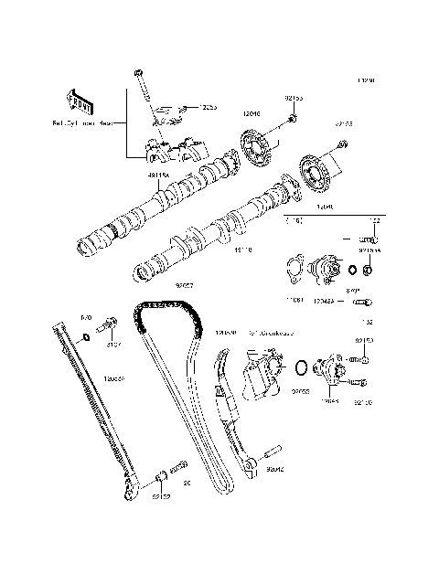 Camshaft(s)/Tensioner