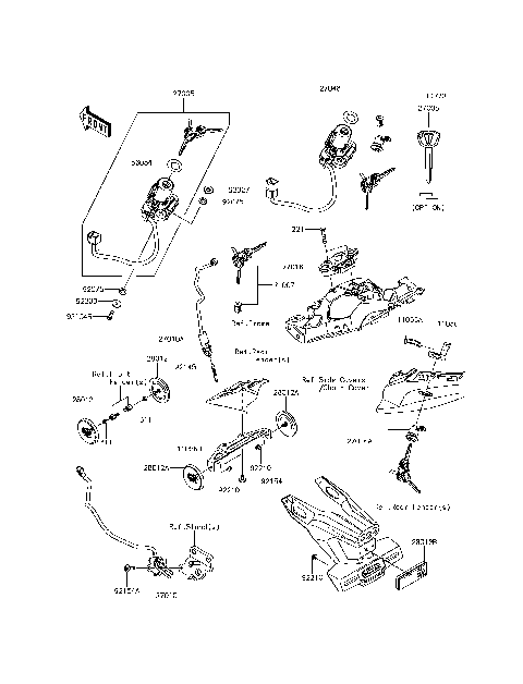 Ignition Switch/Locks/Reflectors