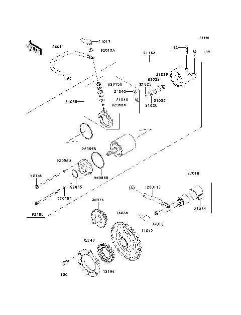 Starter Motor(C6F-C8F)