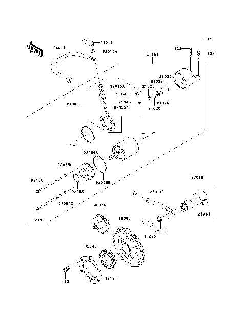 Starter Motor(B6F?B8F)
