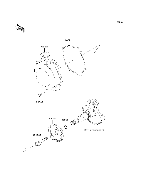 Recoil Starter(VF360AE607661-)