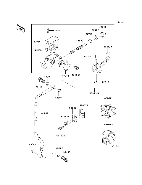 Front Master Cylinder