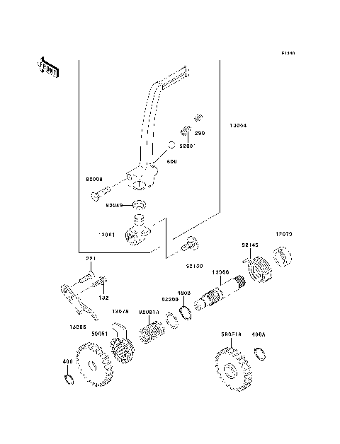 Kickstarter Mechanism