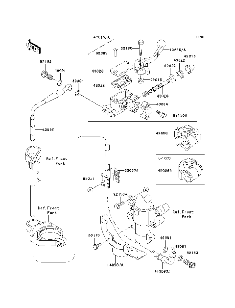 Front Master Cylinder