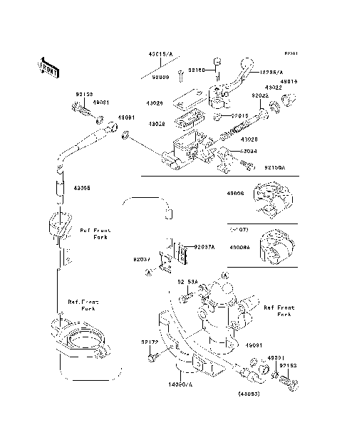 Front Master Cylinder