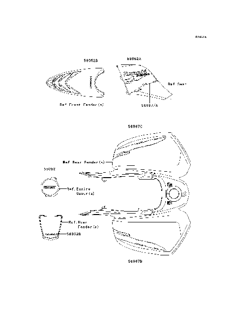 Decals(Blue)(Black)(B7F)