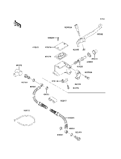 Front Master Cylinder