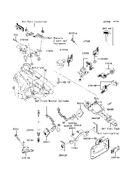 Ignition Switch/Locks/Reflectors
