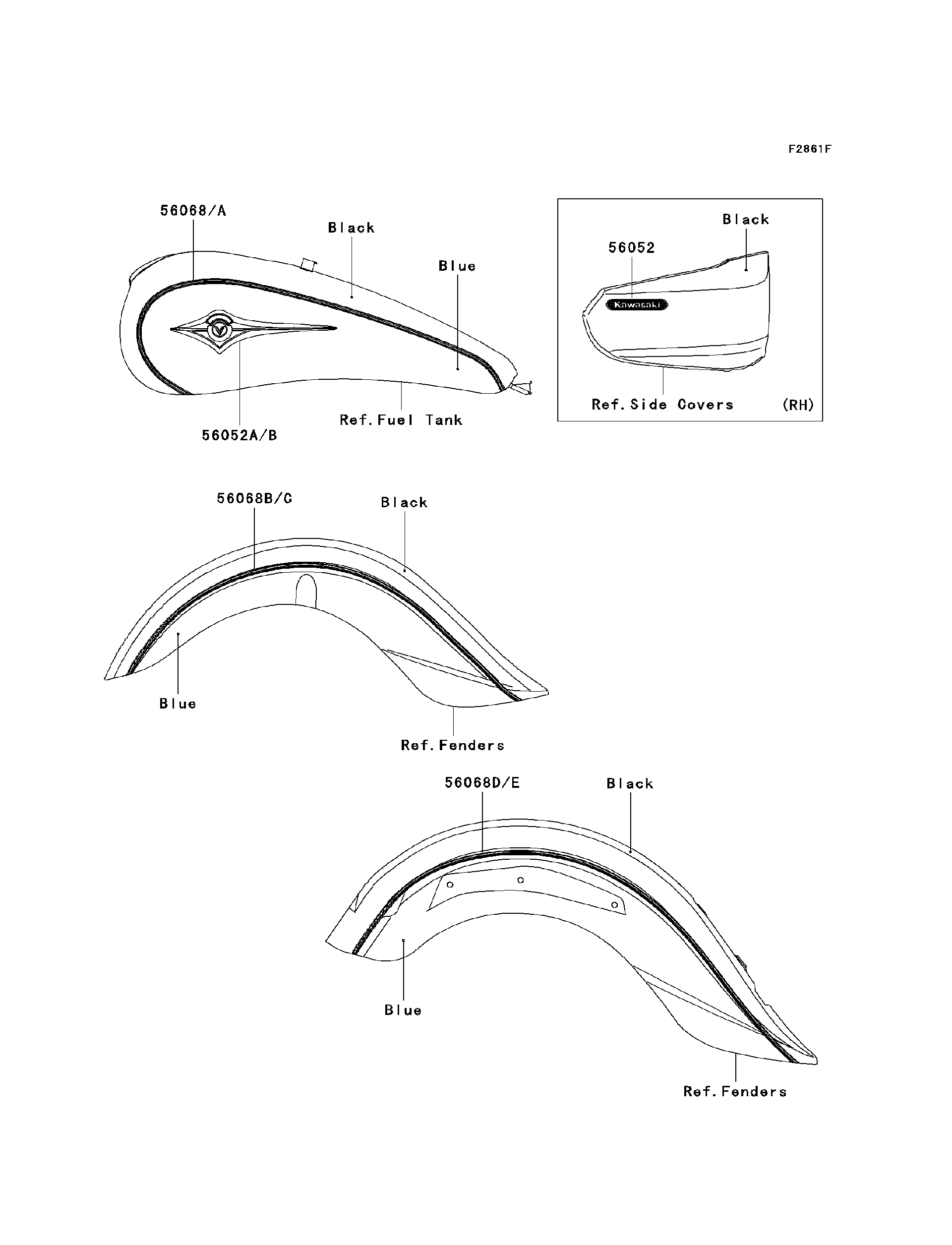 2008 Kawasaki Motorcycles Parts-Finder Diagrams | Mt. Holly