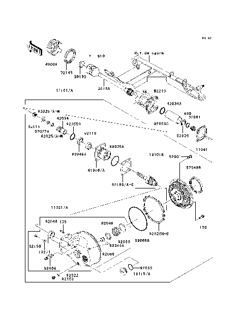 Drive Shaft/Final Gear