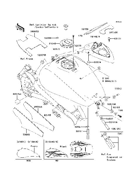 Fuel Tank(5/5)(B6F/B7F/B7FA)