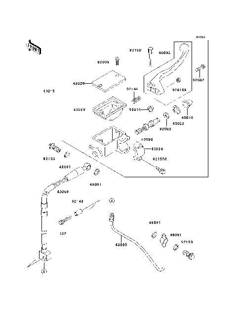 Front Master Cylinder