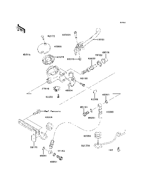 Front Master Cylinder