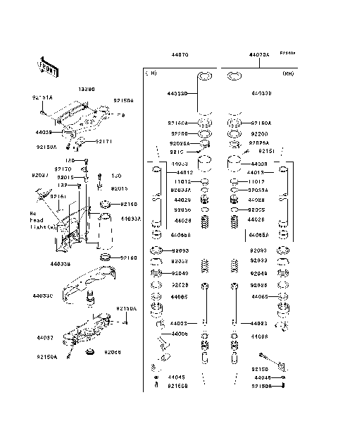 Front Fork(N7F/N7FA/N8F/N8FA)