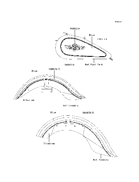 Decals(Titanium/Blue)(N7FA)