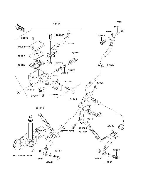 Front Master Cylinder